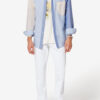 Chemise Oxford en coton patchwork Nathael Chemise Oxford en coton patchwork Nathael