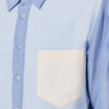 Chemise Oxford en coton patchwork Nathael Chemise Oxford en coton patchwork Nathael