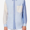 Chemise Oxford en coton patchwork Nathael Chemise Oxford en coton patchwork Nathael
