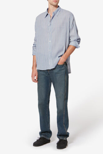 Chemise rayée en seersucker Cybilio