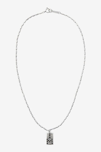 Collier à chaîne avec pendentif Alby Domino