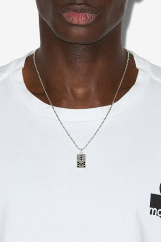Collier à chaîne avec pendentif Alby Domino