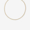 Collier à chaîne en laiton doré Casablanca Collier à chaîne en laiton doré Casablanca