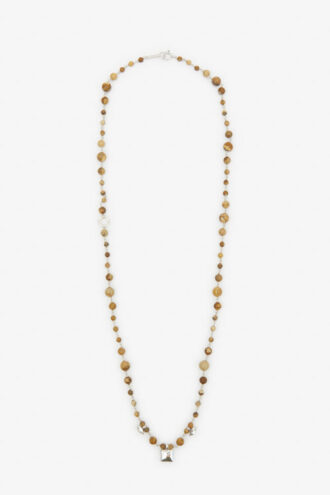 Collier à chaîne en pierre naturelle Jack