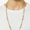 Collier à chaîne en pierre naturelle Jack