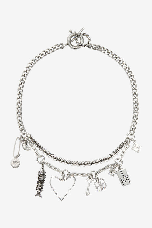 Collier à chaîne et pendentifs Abby Collier à chaîne et pendentifs Abby
