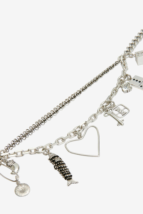Collier à chaîne et pendentifs Abby Collier à chaîne et pendentifs Abby