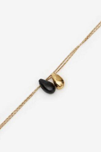 Collier double pendentif Imala
