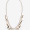 Collier Edwin en laiton argenté Collier Edwin en laiton argenté