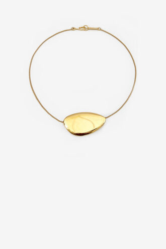 Collier Ella en laiton doré