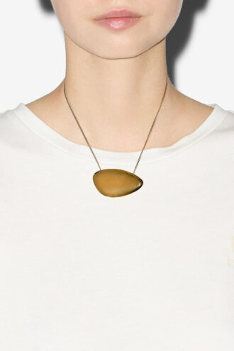 Collier Ella en laiton doré