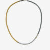 Collier Lenno en pierre naturelle et laiton