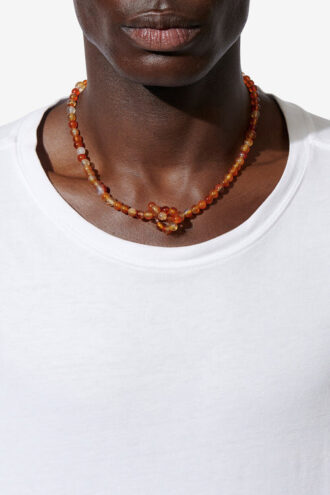 Collier Noah en perles de pierre