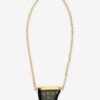 Collier pendentif Ellen en corne de buffle Collier pendentif Ellen en corne de buffle