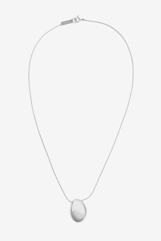 Collier pendentif Shiny Day en laiton argenté