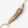 Collier ras-du-cou en forme de poisson de rivière Collier ras-du-cou en forme de poisson de rivière