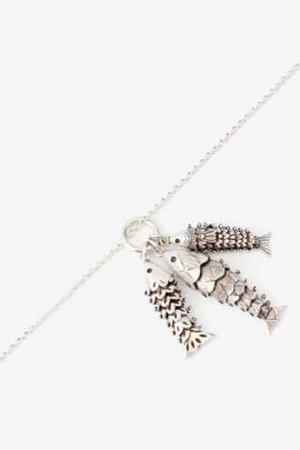 Collier River avec pendentifs en forme de poissons
