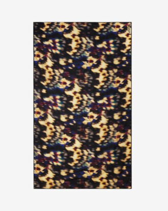 Foulard en coton et soie imprimé Luana