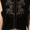 Gilet en velours clouté Poppy