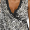 Gilet à paillettes Tahina