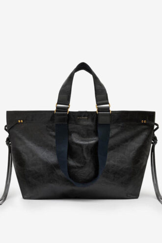 Grand sac fourre-tout Wardy en cuir souple