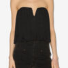 Haut bustier drapé en jersey Amalia Haut bustier drapé en jersey Amalia
