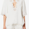 Haut en coton ajouré style tunique Shana Haut en coton ajouré style tunique Shana