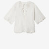 Haut en coton ajouré style tunique Shana Haut en coton ajouré style tunique Shana