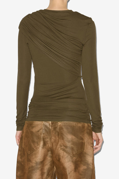Haut en jersey drapé Dressi Haut en jersey drapé Dressi