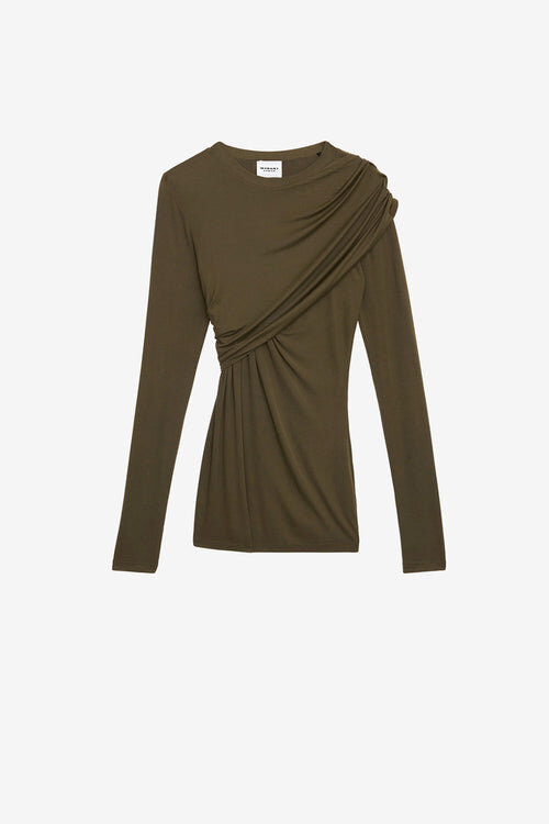 Haut en jersey drapé Dressi Haut en jersey drapé Dressi