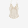 Haut en satin et dentelle Diandra Haut en satin et dentelle Diandra