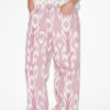 Jean ample en denim imprimé Ikat Joanny Jean ample en denim imprimé Ikat Joanny