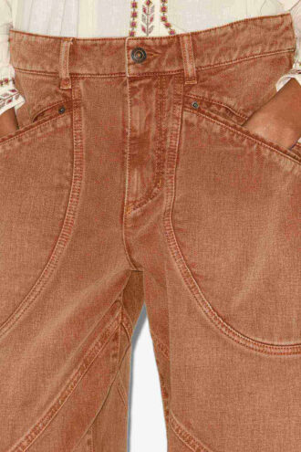Jean Catarina Denim avec détails surpiqués Jean Catarina Denim avec détails surpiqués
