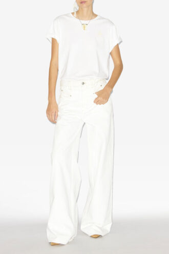Jean denim taille haute et coupe ample Lemony
