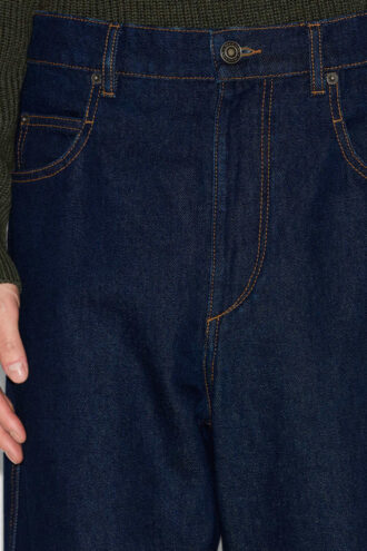 Jean en denim brut à jambes larges Jameson