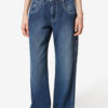 Jean en denim surpiqué Jeyda Jean en denim surpiqué Jeyda
