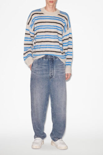 Jean fluide à taille élastique Timeo