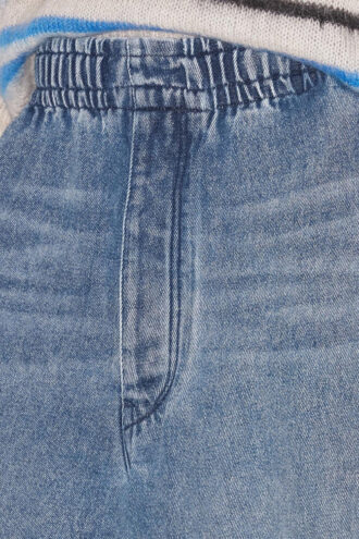 Jean fluide à taille élastique Timeo
