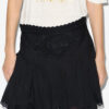 Jupe courte en coton et dentelle Goldie Jupe courte en coton et dentelle Goldie
