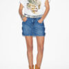 Jupe courte en denim Stessy Jupe courte en denim Stessy
