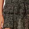 Jupe courte en mousseline Lolita
