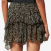 Jupe courte en mousseline Lolita