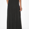 Jupe longue en satin Kayana