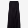 Jupe longue en satin Kayana