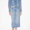 Jupe midi Tilauria en denim fin Jupe midi Tilauria en denim fin