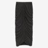 Jupe midi Vicky en jersey froncé Jupe midi Vicky en jersey froncé