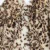 Manteau court en fausse fourrure Aglae