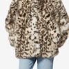 Manteau court en fausse fourrure Aglae