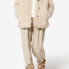 Manteau court en fausse fourrure bouclée Tarvey