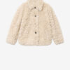 Manteau court en fausse fourrure bouclée Tarvey